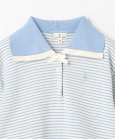 組曲 KIDS 【150-160㎝】ハーモニー ボーダートップス