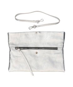 INTER-CHAUSSURES 【ANDREA CARDONE】レザーワイドサコッシュ