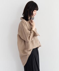 YECCA VECCA 3wayフレンチリネンシャツ