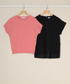 ONWARD Reuse Park スタッフおすすめ！トップスSET商品/サイズ38【23区】ニット春夏×サイズ2【組曲】カットソー春夏