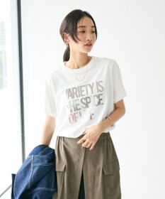 CRAFT STANDARD BOUTIQUE アソートロゴプリント半袖プルオーバー