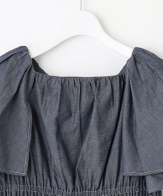 Feroux 【洗える】ラッフル ワンピース