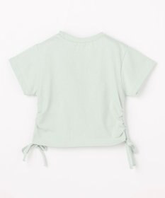 ANY KIDS 【洗濯機可能】ドロスト 裾リボンTシャツ