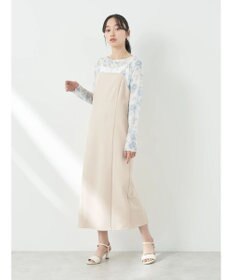 earth music&ecology フラワープリントシアーインナー