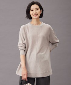 J.PRESS LADIES 【洗える】EASY WOOL チュニック ニット