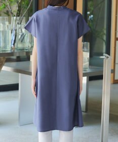 Tiaclasse 【洗える】リネンミックススキッパーシャツワンピース