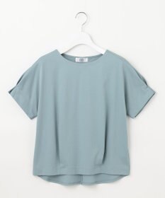 J.PRESS LADIES L 【接触冷感】コットンスムース フレンチスリーブ カットソー