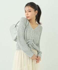 earth music&ecology ドロストニットプルオーバー