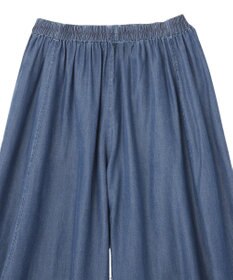 YECCA VECCA デニムコクーンドレープパンツ