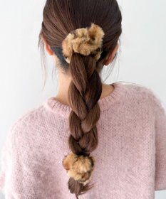 WEGO L2Pファーヘアゴム