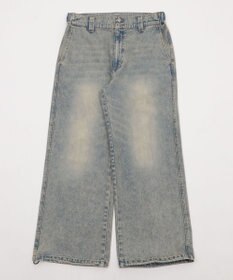 WEGO ローライズバギーフレアデニムパンツ