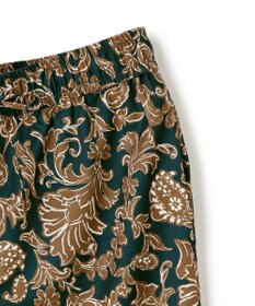 UNFILO 【ウエストゴム】プリント イージーパンツ