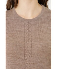 DAKS メリノウールニットワンピース