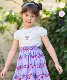 ANY KIDS ネックレス モチーフ Tシャツ