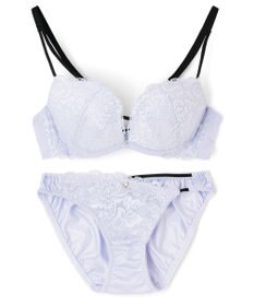 San-ai Resort（三愛水着楽園） 【northerly bra フィットシリーズ 谷間メイク】 Wストラップ ブラジャー＆ショーツSet B～Fカップ