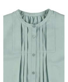 earth music&ecology タックデザインブラウス