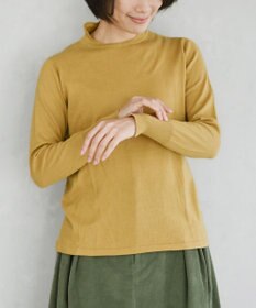 muuc 〈洗えるニット〉〈肌に優しいニット〉〈コットン＆カシミヤ〉〈通年着られるニット〉14Gハイゲージニットプルオーバー