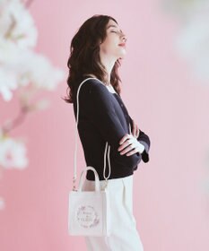 Maison de FLEUR sakuraスクエア2Wayトートバッグ