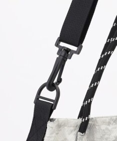 JOSEPH ABBOUD MOUNTAIN 【軽量/ECO撥水/ポケッタブル】エンボスプリント トートバッグ