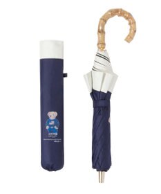 MOONBAT 【WEB限定/遮光率100%/遮熱/UV】POLO RALPH LAUREN（ポロ ラルフローレン）晴雨兼用日傘 ポロベア バイカラー 折りたたみ傘 楽折