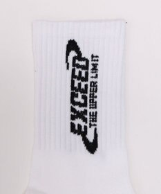 WEGO EXCEEDロゴリブソックス