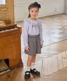 ANY KIDS チェック柄 ショートパンツ