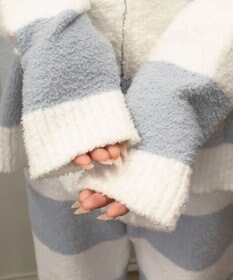 WEGO ボーダーZIPパーカー