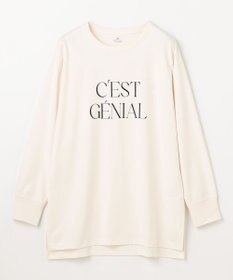 ANY ロゴロングスリーブTシャツ