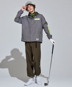 PW CIRCULUS 【裾スピンドル付 / 伸縮性あり 】【MEN】ベルト付 ヘムスピンドルパンツ