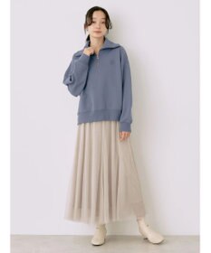 earth music&ecology ハーフＺＩＰスウェット