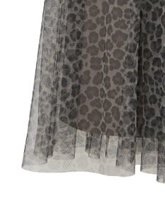 YECCA VECCA プリントチュールスカート