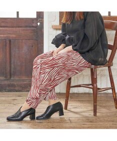 MODE ET JACOMO <D'ICI>チャンキーヒールブーティーパンプス