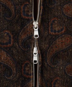 J.PRESS MEN ペイズリープリント コーデュロイ ゴルフジャケット