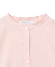 AMERICAN HOLIC イージーケアバックフリルバンドカラーシャツ