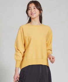 ANY SIS 【CICA加工・選べる9色展開】クルーネックバックスリット ニット