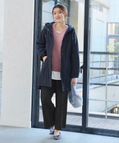 Tiaclasse 【安田美沙子さん着用・洗える】メランジVネックニットプルオーバー