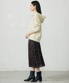 自由区 L クリアループバックジップ パーカー