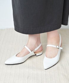 Pointer 日本製 本革ベルト付きミュール