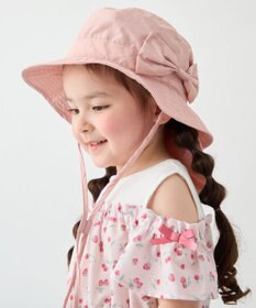ANY KIDS 【UVカット/撥水/日よけ付き】バケットハット