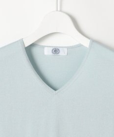 J.PRESS LADIES L HIGH GAUGE BASIC Vネック ニット