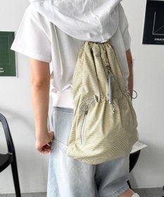 WEGO クリアポーチ付きナップサック