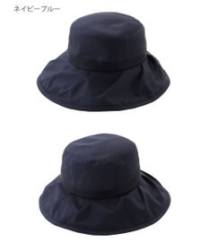 MOONBAT 【遮光100％/遮熱/UV】HIROKO KOSHINO(ヒロコ コシノ)遮光シアー カサブランカ 帽子 ゆったりMサイズ 手洗い可能/サイズ調整可能/日本製