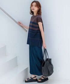 23区 【CLASSY.6月号掲載】雑材ミドル トートバッグ