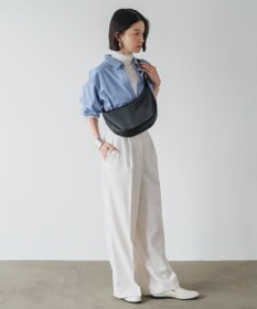 russet ナイロンラウンドショルダーバッグ (CE-1327-WEB)