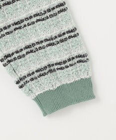 自由区 【洗える】カラーミックスツイードニット カーディガン