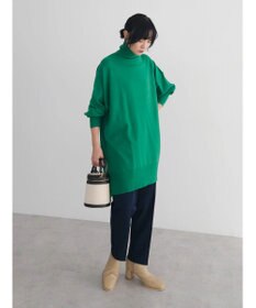 Green Parks もちやわ　タートルニットチュニック