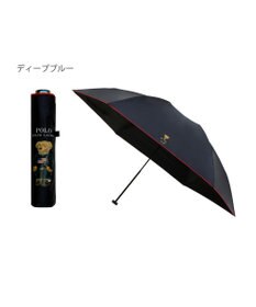 MOONBAT 【軽量】POLO RALPH LAUREN 遮光 晴雨兼用 折りたたみ日傘 無地 ポロベア