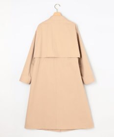 組曲 L 【WEB限定】コットンライクツイル スタンドネックコート