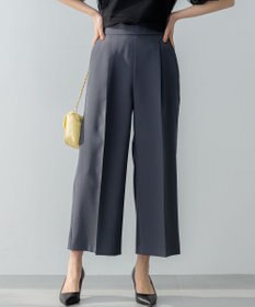 組曲 L 【ストレッチ・イージーケア】オシャクロス ガウチョパンツ