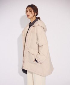 Green Parks フーディ中綿コート